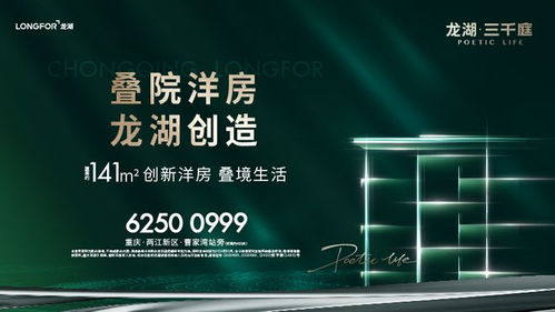 龙湖三千庭硬核新品 叠院洋房，收纳一城居住梦想